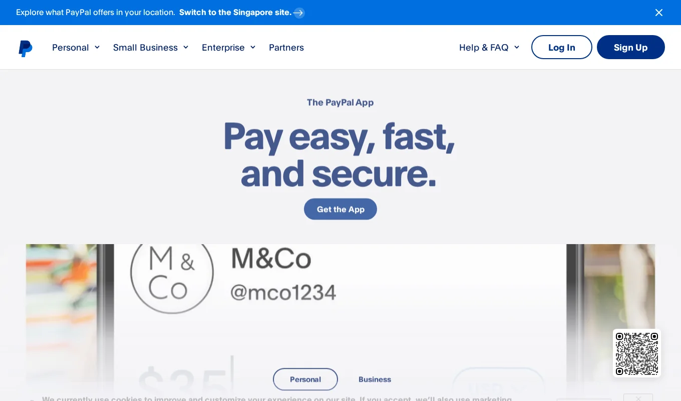 PayPal – 全球在线支付平台