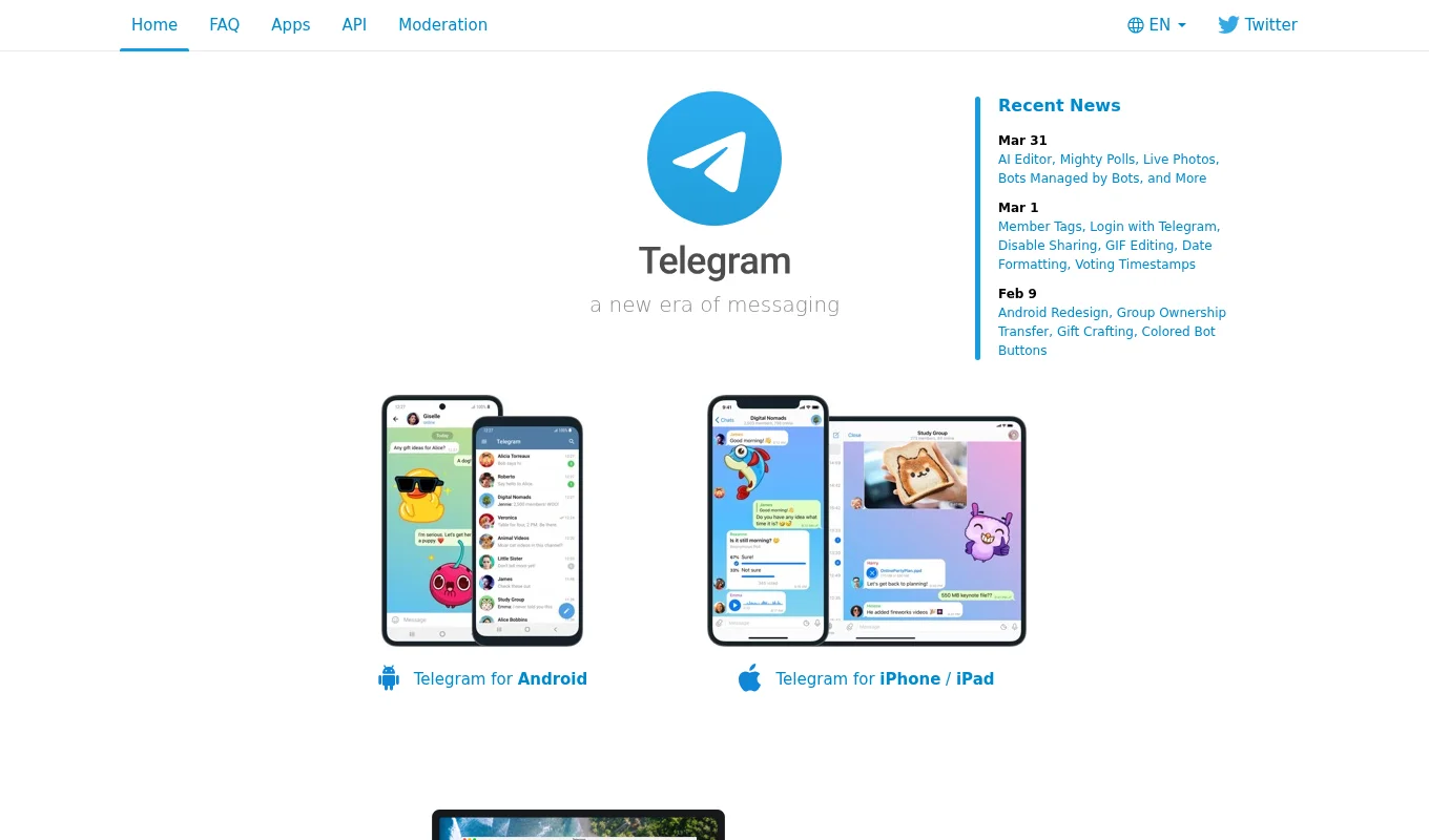 Telegram – 全球即时通讯工具