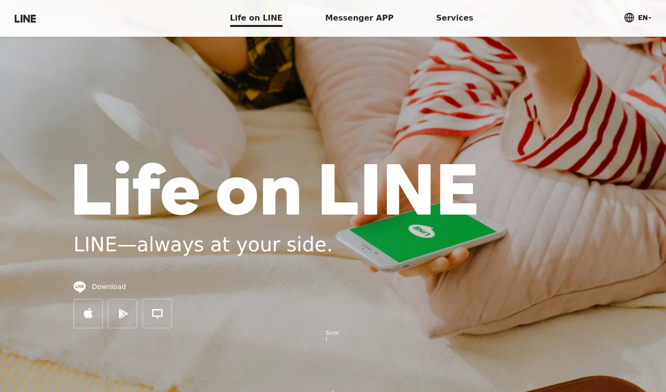 Line – 日本流行的即时通讯应用