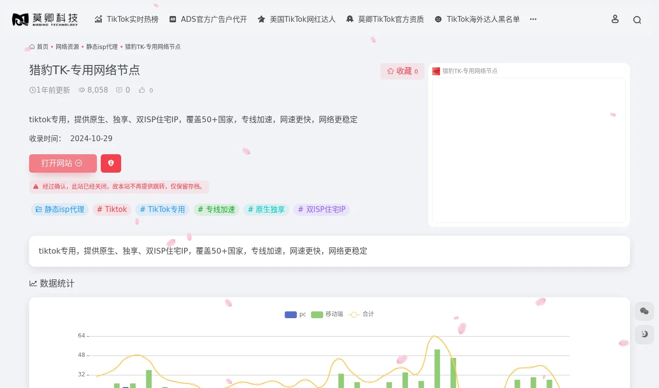 猎豹TK-专用网络节点