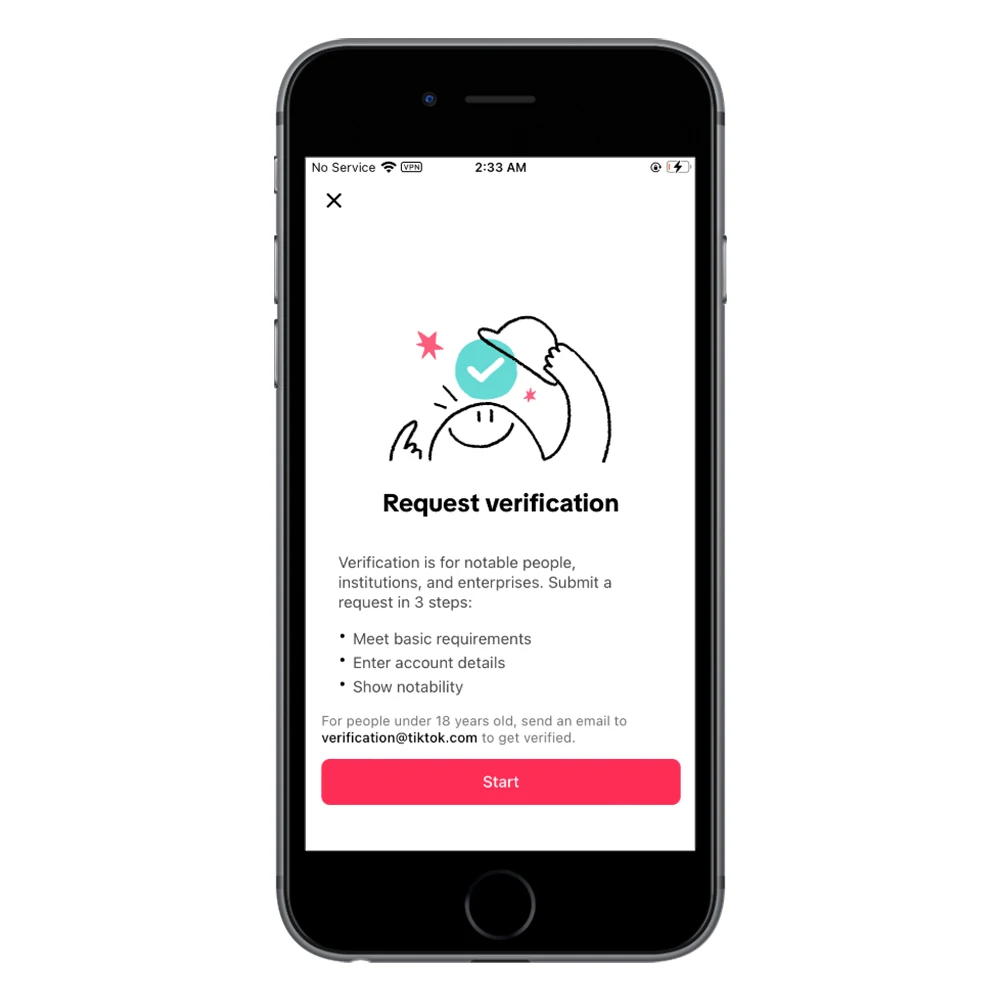 TikTok官方账户0粉实名