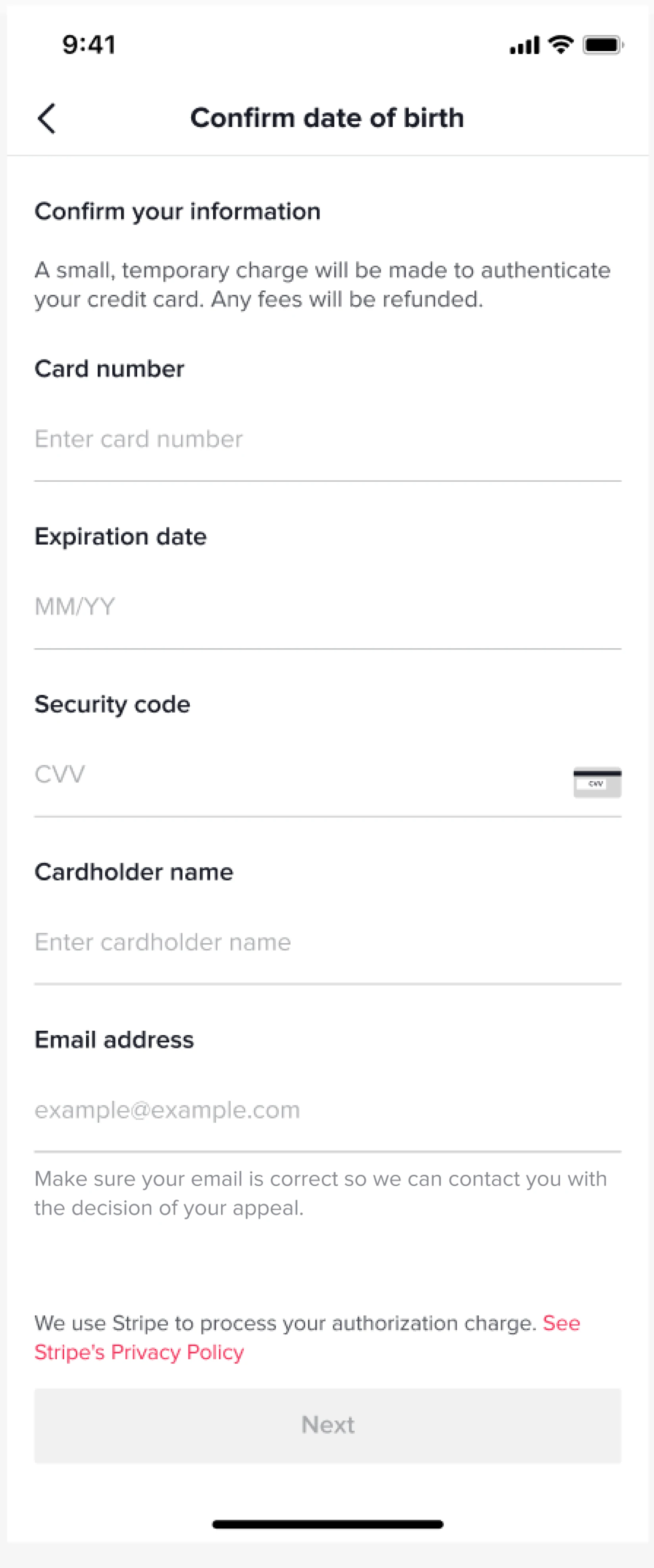 TikTok创作者年龄认证
